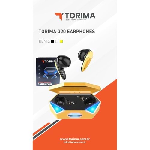 TORIMA G20 EARPHONES