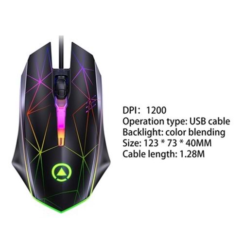 WIRED GAMING MOUSE/G6
