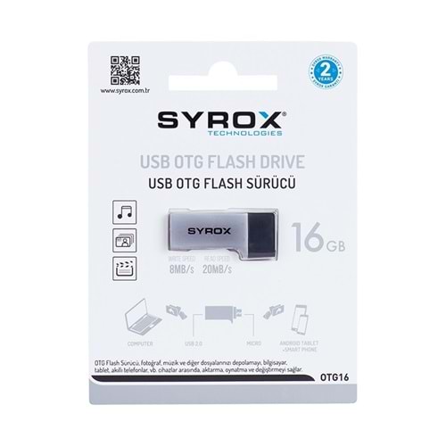 SYROX OTG/USB/16G