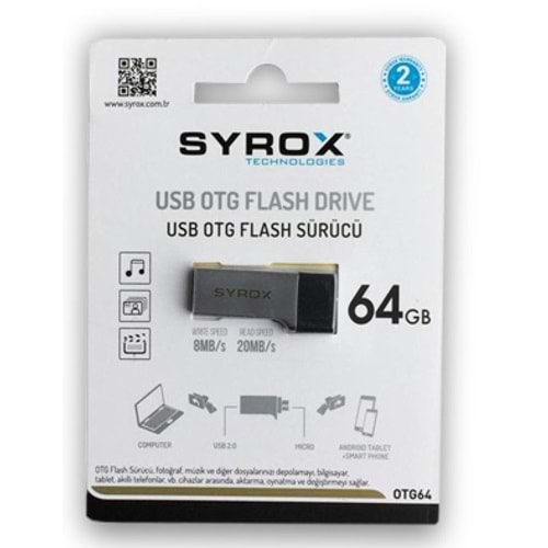 SYROX OTG/USB/64G