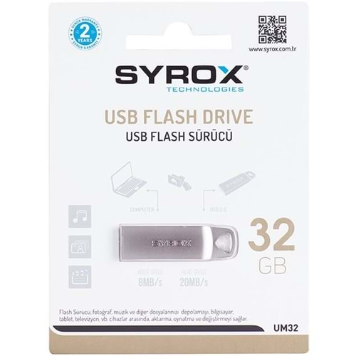 METAL 2 US FLAS SYROX 32GB / UM32G